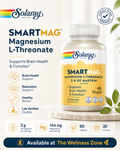 🌿 Solaray, SmartMag™ Magnesium L-Threonate, 90 VegCaps (48 mg per VegCap)