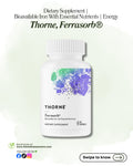 🌿 Thorne, Ferrasorb®, 60 Capsules
