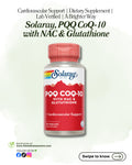 🌿 Solaray, PQQ CoQ-10 with NAC & Glutathione, 30 VegCaps