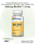 🌿 Solaray, Bio Zinc™, 15 mg, 100 VegCaps