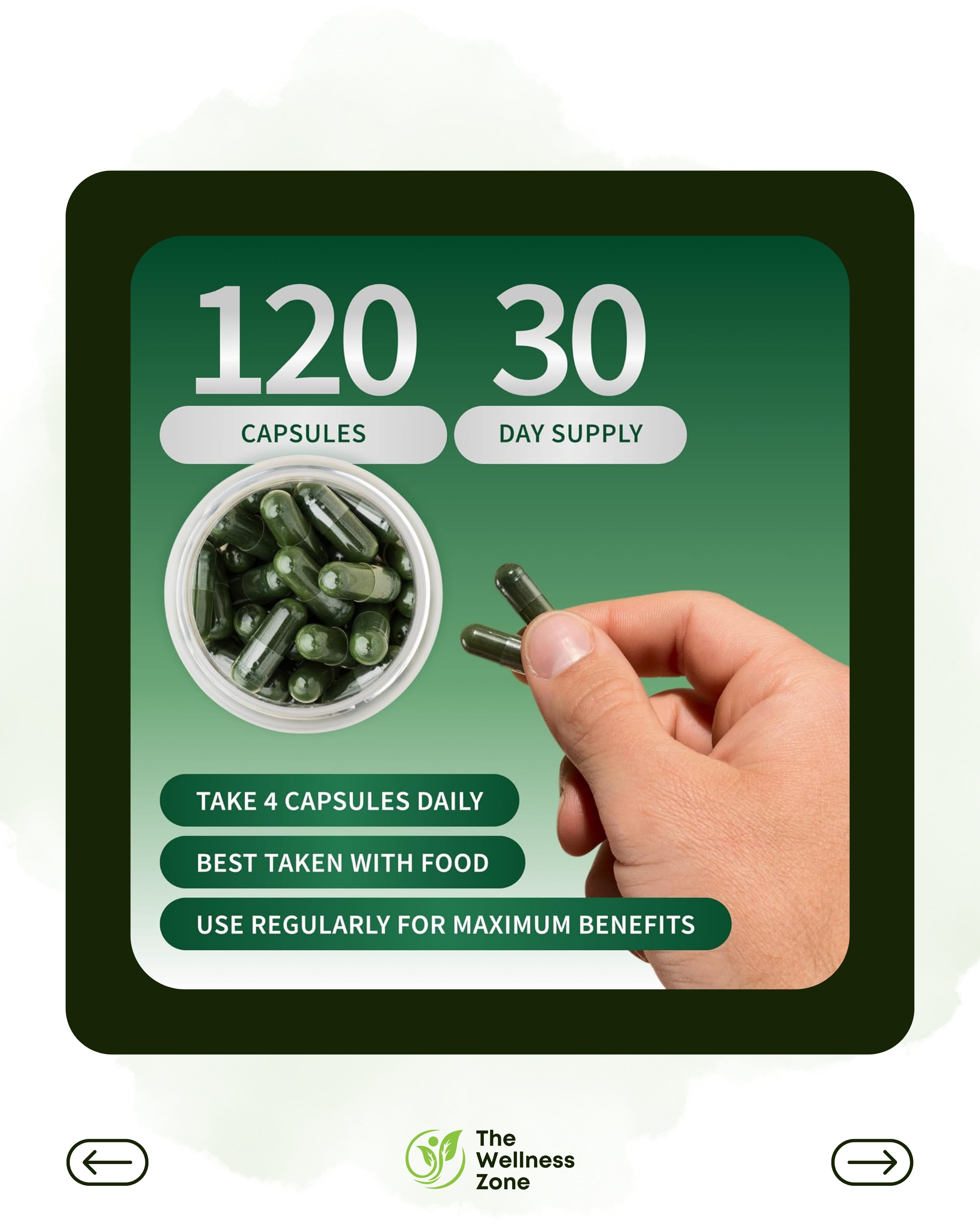 Snap Supplements, Spirulina & Chlorella