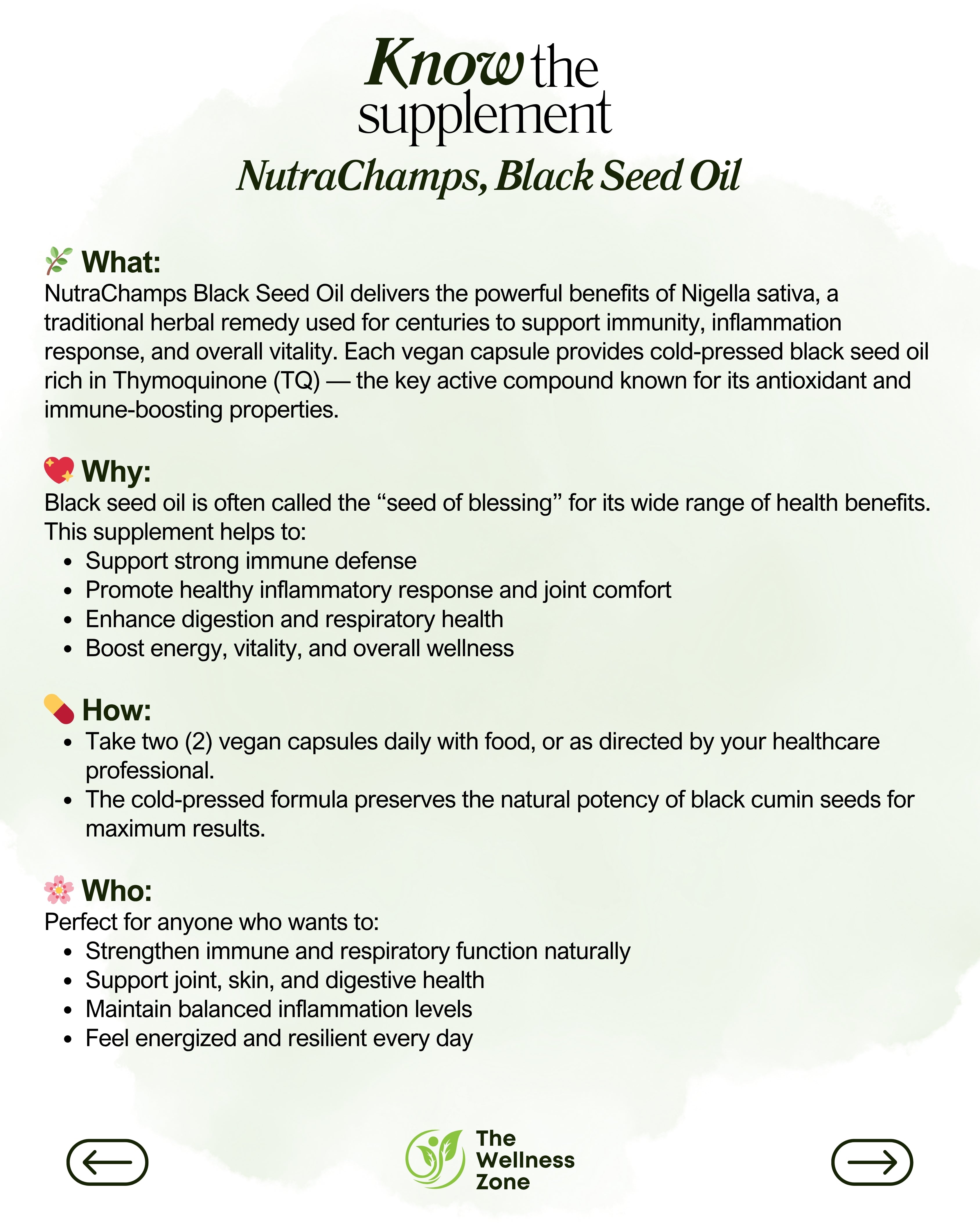 🌿 NutraChamps, Black Seed Oil, 120 Vegan Capsules