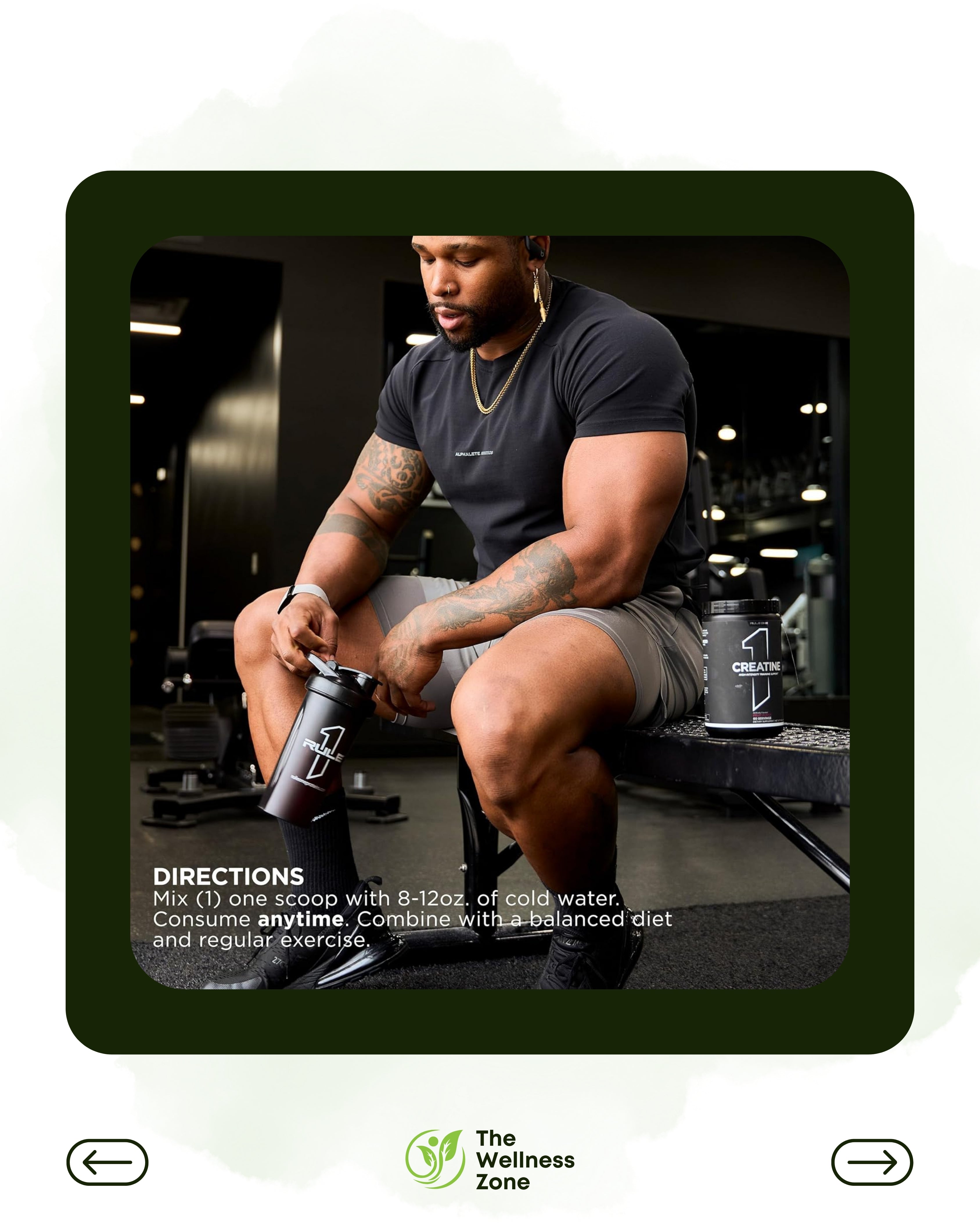 🌿 Rule One Proteins, Creatine, Unflavored, 5.5 oz (156 g)30 Servings