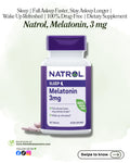 🌿 Natrol, Melatonin, 60 Tablets
