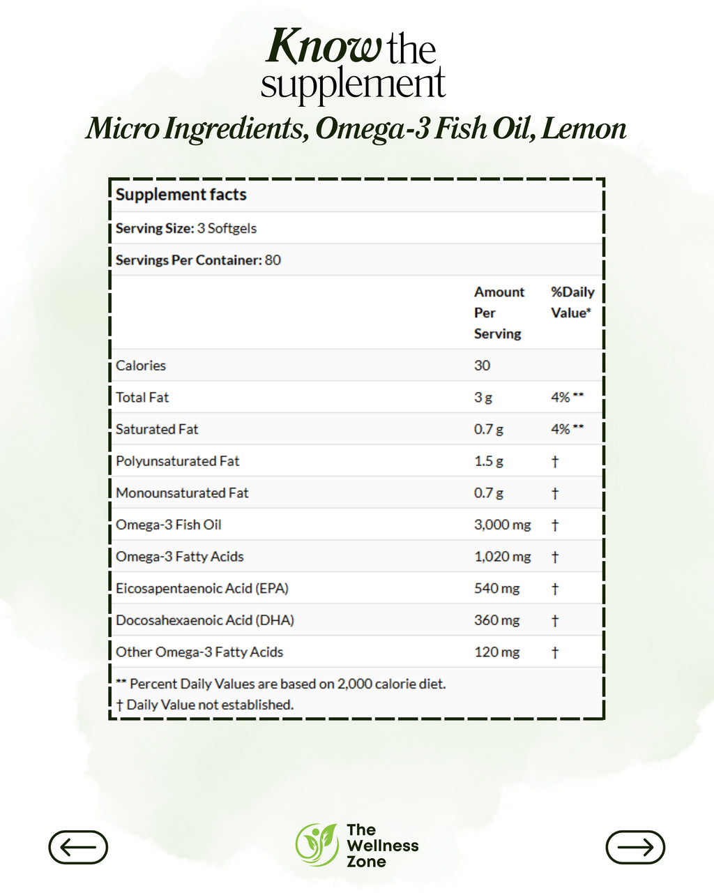 🌿 Micro Ingredients, Omega-3 Fish Oil, Lemon, 240 Softgels (1,000 mg per Softgels)