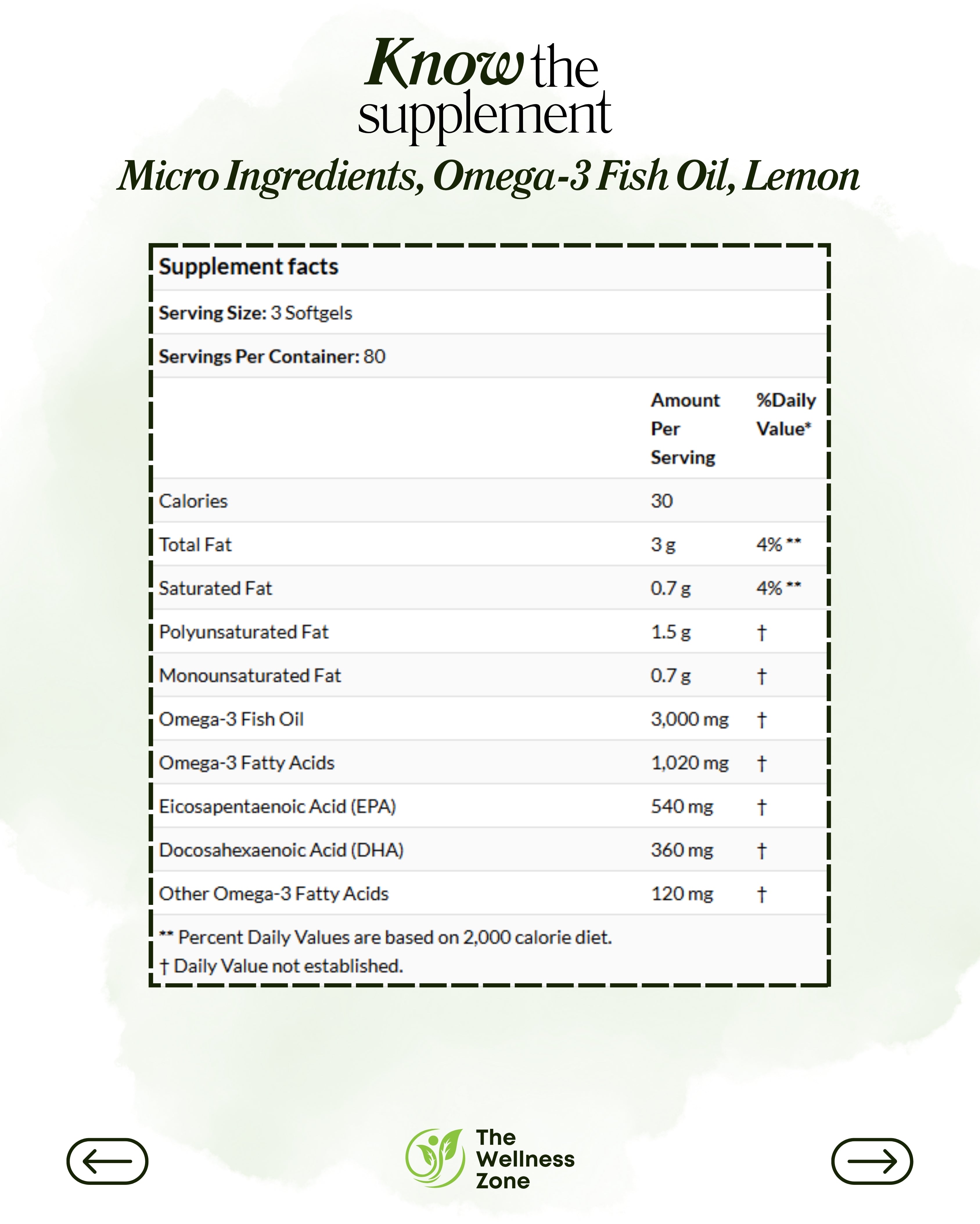 🌿 Micro Ingredients, Omega-3 Fish Oil, Lemon, 240 Softgels (1,000 mg per Softgels)