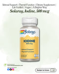 🌿 Solaray, Iodine, 500 mcg, 30 VegCaps