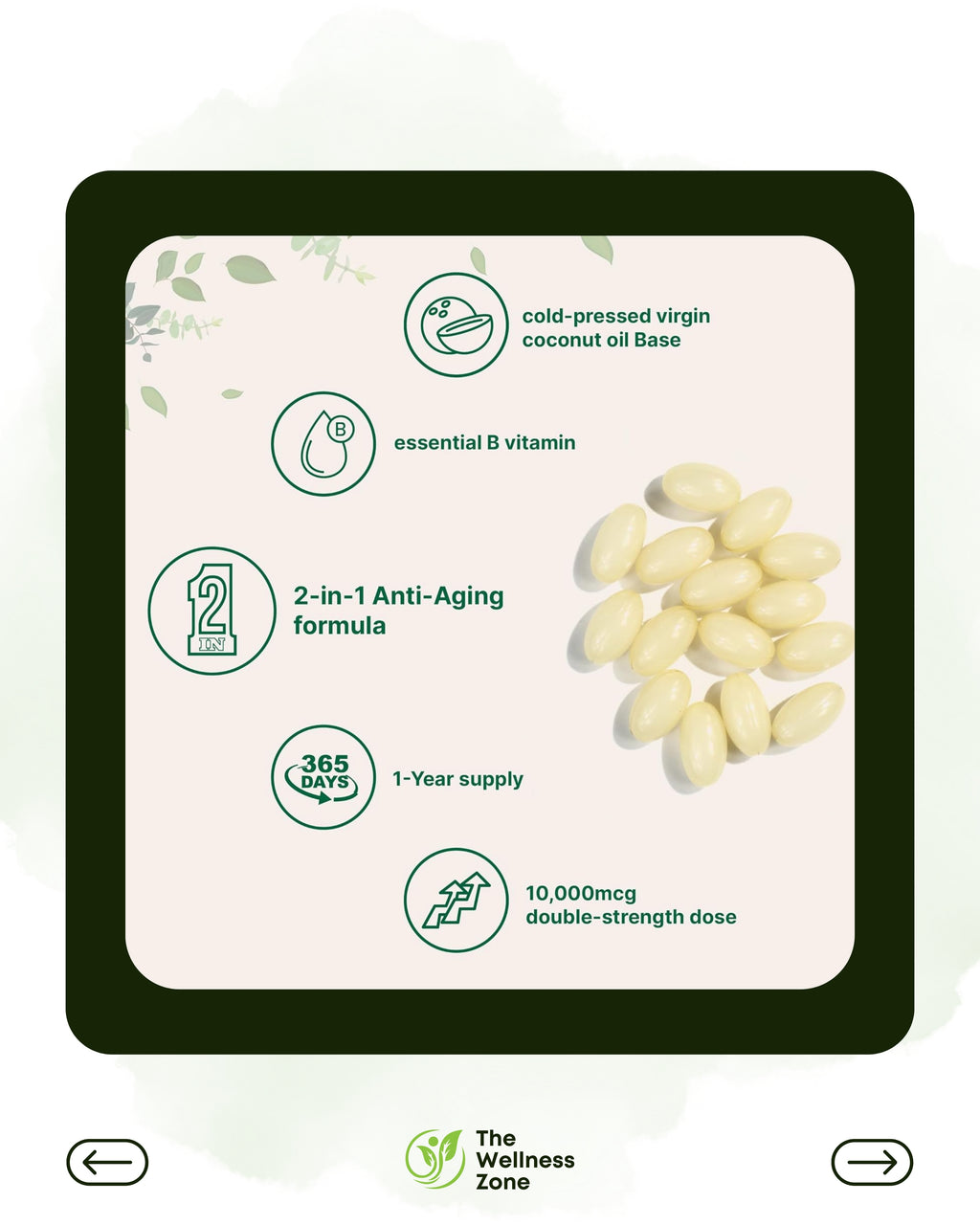 🌿 Micro Ingredients, Biotin with Hyaluronic Acid, 365 Softgels