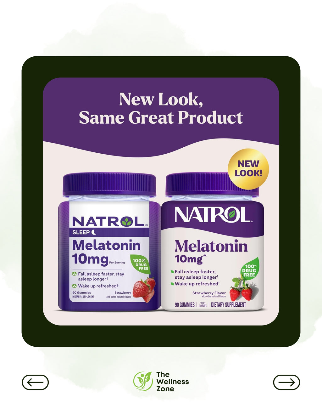 🌿 Natrol, Melatonin Gummies, Strawberry, 90 Gummies (5 mg per Gummy)