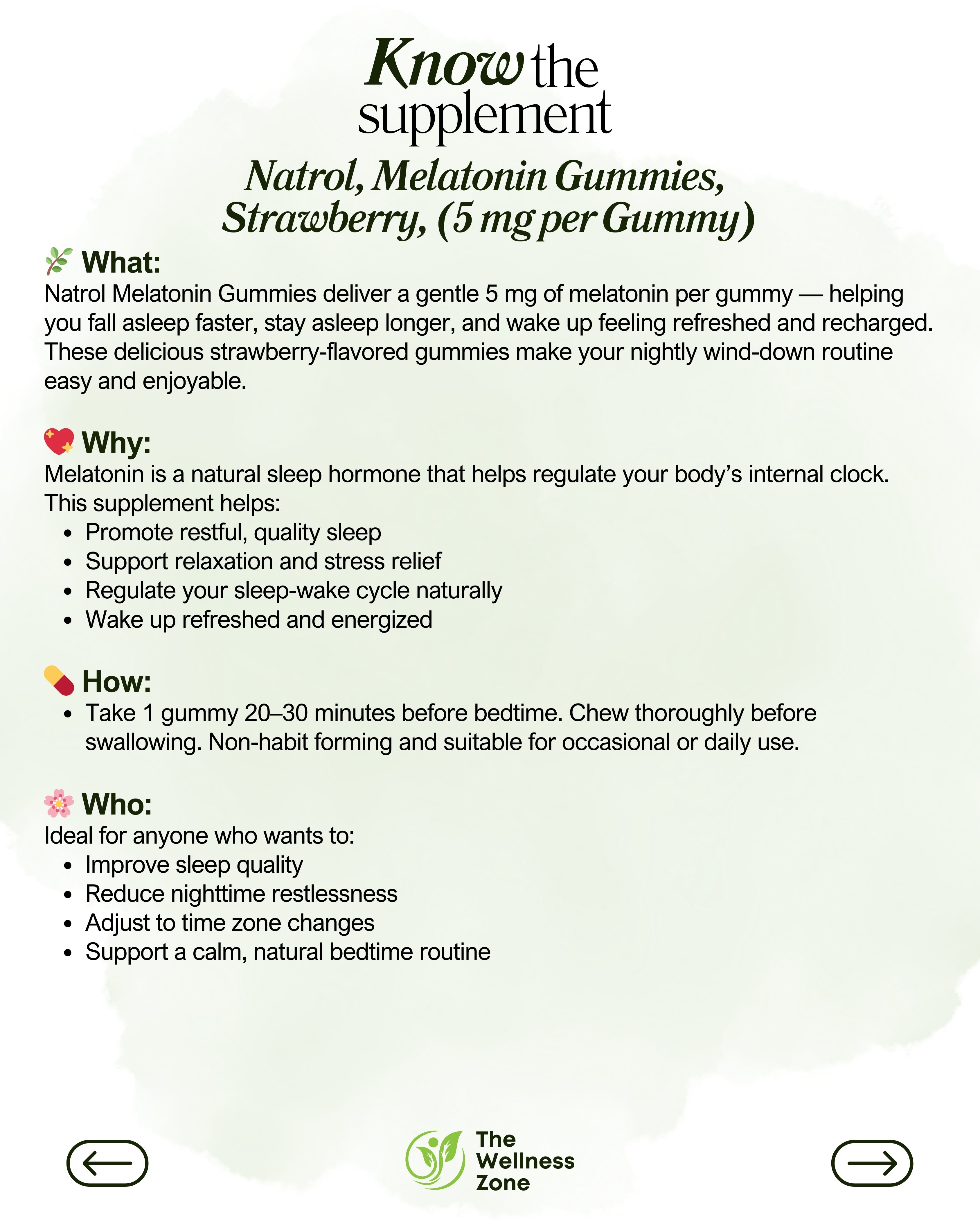 🌿 Natrol, Melatonin Gummies, Strawberry, 90 Gummies (5 mg per Gummy)