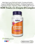 🌿 NOW Foods, Co-Enzyme B-Complex, 60 Veg Capsules