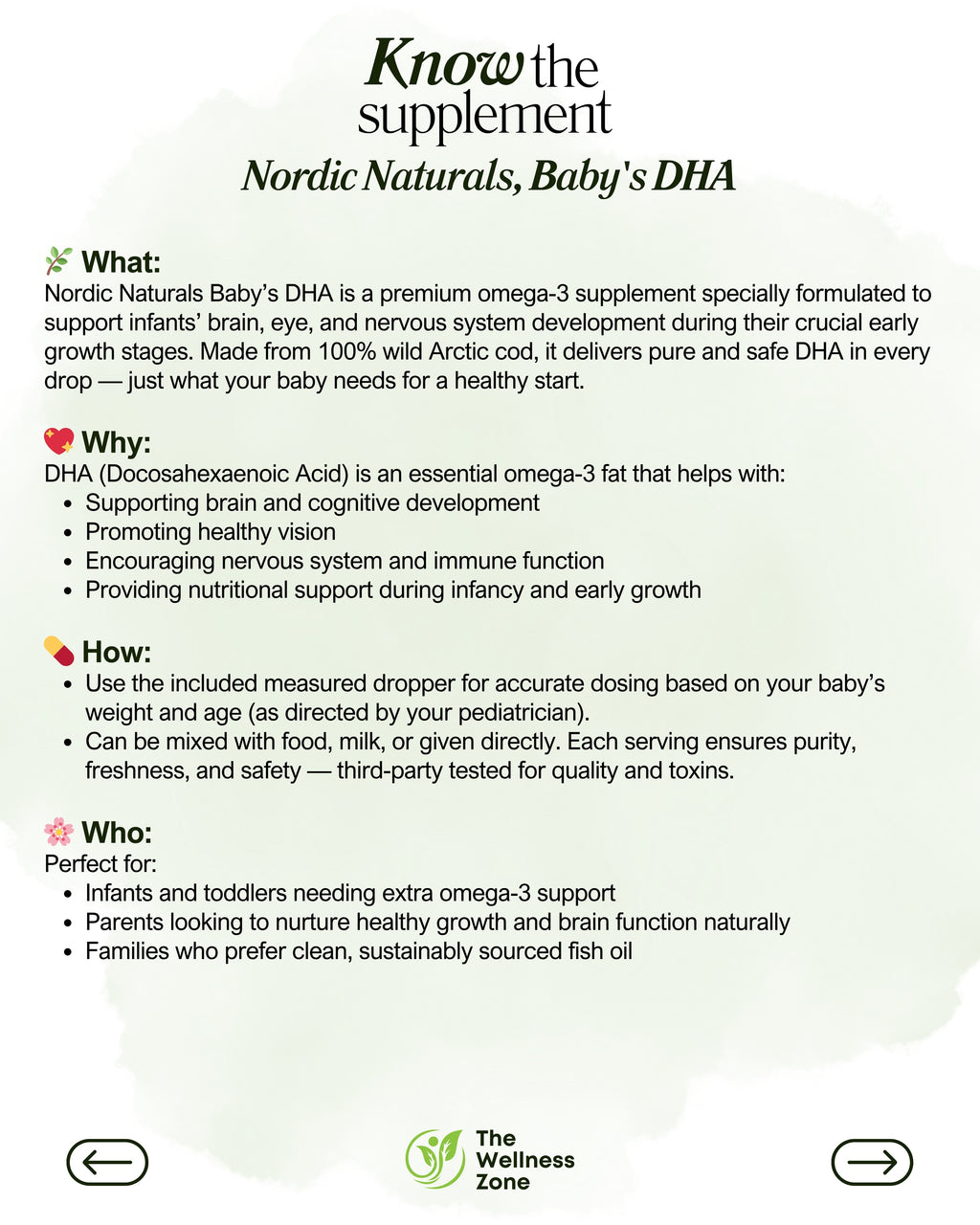 🌿 Nordic Naturals, Baby's DHA, 2 fl oz (60 ml