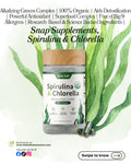 Snap Supplements, Spirulina & Chlorella