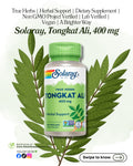 🌿 Solaray, Tongkat Ali, 400 mg, 60 VegCaps