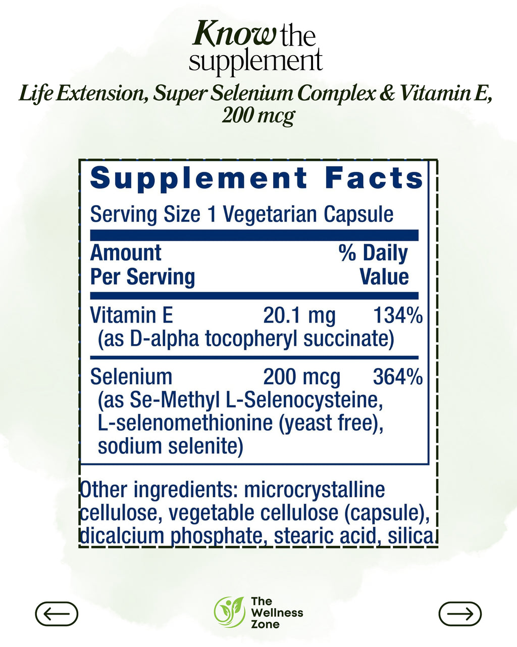 🌿 Life Extension, Super Selenium Complex & Vitamin E, 200 mcg, 100 Vegetarian Capsules