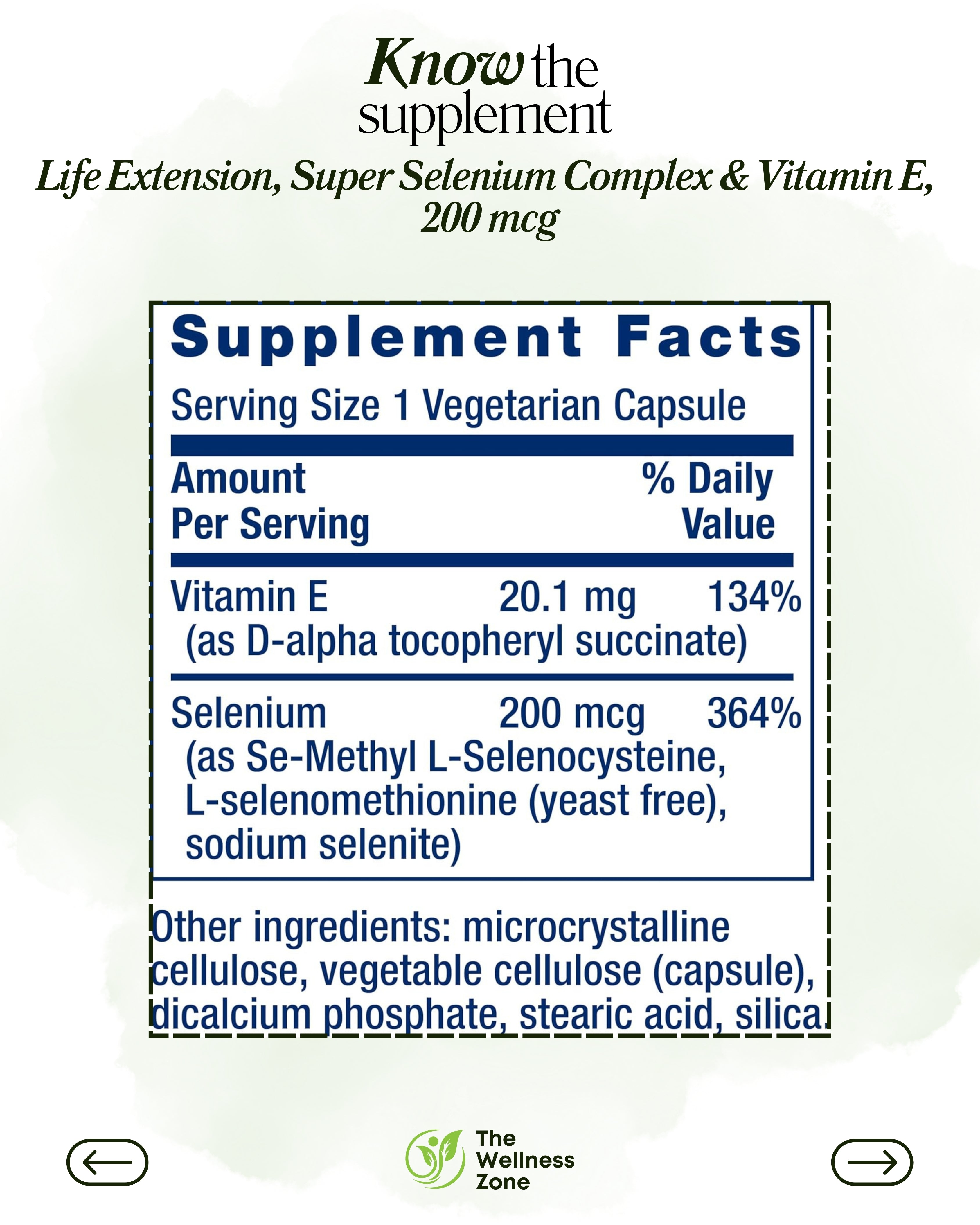 🌿 Life Extension, Super Selenium Complex & Vitamin E, 200 mcg, 100 Vegetarian Capsules